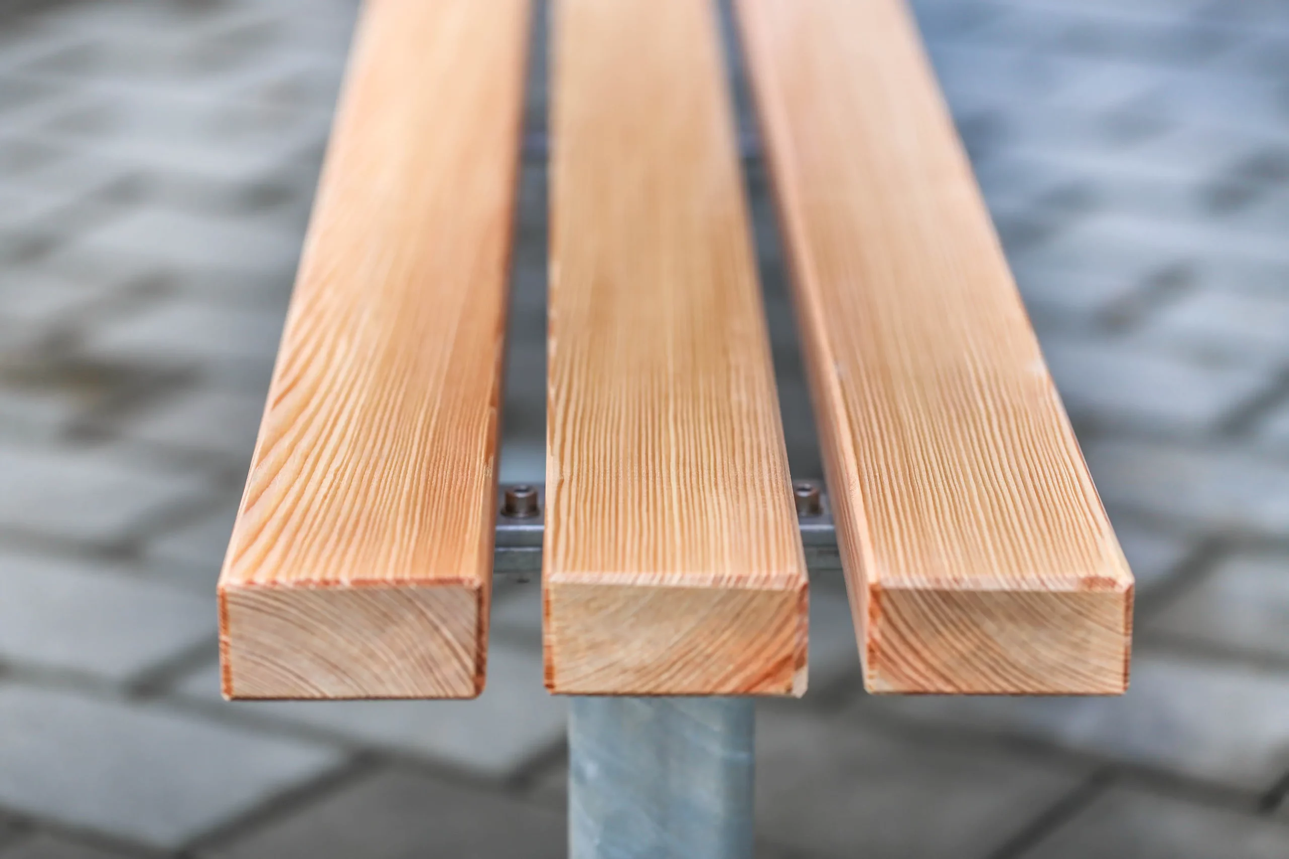 Close-up of larch wood
